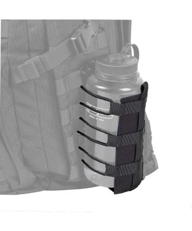 OneTigris ROC Water Bottle Holder MOLLE Canteen Bag Carrier Extreme Minimalist Water Bottle Holder Black
