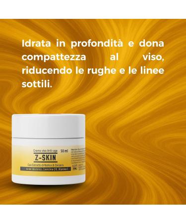  ALOHALABS Z-Skin Anti-Wrinkle Face Cream 150ml - Natural Anti-Aging Moisturizer with Ginger Root Extract and Hyaluronic Acid - Deep Wrinkles and Mature Skin (Medium) - Buy Online on GoSupps.com