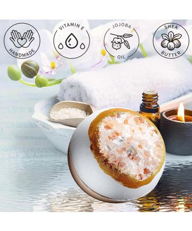 Dulce De Leche Bath Bomb - Extra Large Luxury Handmade Spa Gift for Men and Women - Perfect for Fathers Day and Birthdays - Buy Online on GoSupps.com