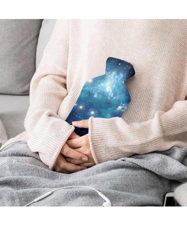 Space Star Hot Water Bottle with Plush Cover - Hand Warmer for Adults & Children | 26.5x15.3cm | International Shipping - Buy Online on GoSupps.com