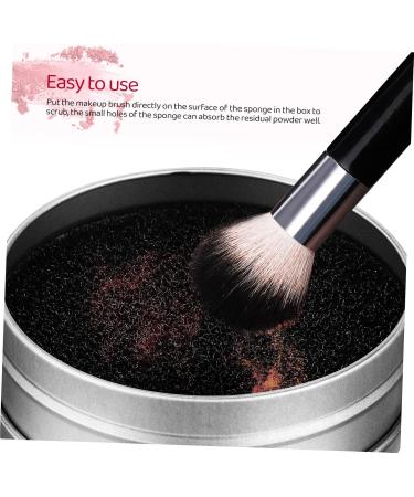 minkissy 6 Sets Makeup Brush Cleaning Box Color Change Cleaning Color Makeup Brush Blush Makeup Brush Make-up Brush Makeup Cleaner for Brush Cleaner Dry Quick Color Sticker Tinplate Sponge - Buy Online on GoSupps.com