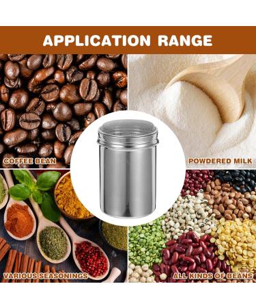 Alipis Saupoudrage De Chocolat Distributeur De Poudre pour Cappuccino Sucre Glace Caf Cacao Poudre Shaker R utilisable pices Cuisine - Buy Online on GoSupps.com