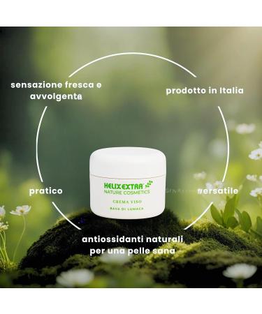  helixextra Helix Extra Snail Slime Cream 50ml - Anti-wrinkle Face Cream - Face Cream for Dry or Oily Skin - Anti-wrinkle Eye Contour Cream - Pack of 2 - Buy Online on GoSupps.com