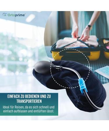 Ortoprime Freeneck - Inflatable Cervical Traction Neck Pillow for Pain Relief & Posture Correction - Buy Online on GoSupps.com