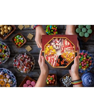 Halloween Gummies Candy Gift Tray - Dracula Teeth, Candy Corn, Worms, Skulls - 1.3 lbs - Buy Online on GoSupps.com