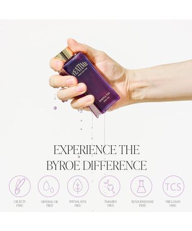 Byroe Purple Tea Body Oil - Moisturizing Almond Oil & BHA for Dry Skin | Lavender Jasmine Scent | Vegan & Fast Absorbing - 65 ML - Buy Online on GoSupps.com