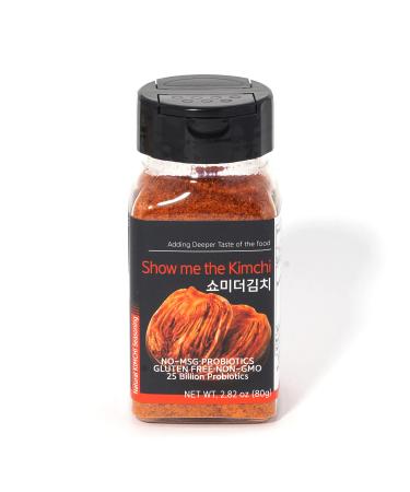 SHOW ME THE KIMCHI Korean Seasoning Powder Mix made from real KIMCHI - ORIGINAL Spicy Mix, Rich in Probiotics, Gluten Free, Non-GMO, RED (2.82 Ounce, 1) 2.82 Ounce (Pack of 1) 1.0
