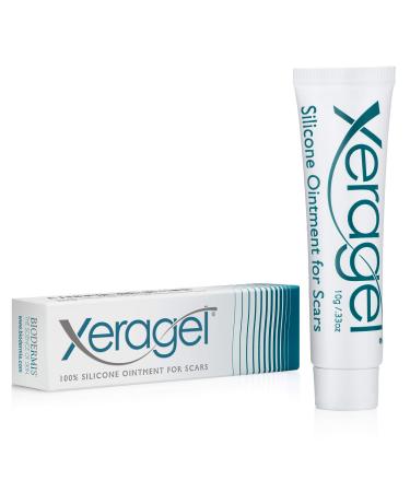 Xeragel 100% Silicone Scar Treatment Ointment   Clinically Proven to Reduce the Appearance of Old & New Scars   Sealed Tube  10g