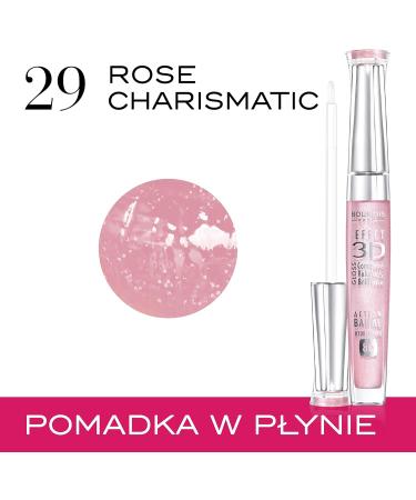 Bourjois Effect 3D Lip Gloss in Rose Charismatic - High-shine, Plumping Lip Gloss - Buy Online - Buy Online on GoSupps.com