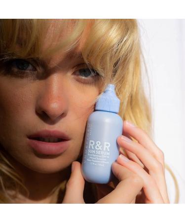 Buy Undefined Beauty R&R Sun Serum SPF 50 - Tinted Mineral Sunscreen with Niacinamide Water Resistant Blue Light Protection - Light Tint (1.7oz) | International Shipping Available - Buy Online on GoSupps.com