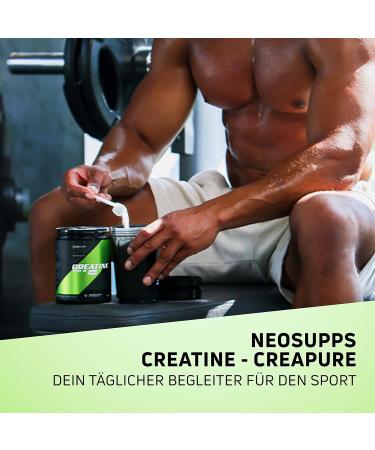 Neosupps Maximum Strength Creatine with Creapure - Enhance Performance | 100% Made in Germany | Top Sports Food 500g - Buy Online on GoSupps.com