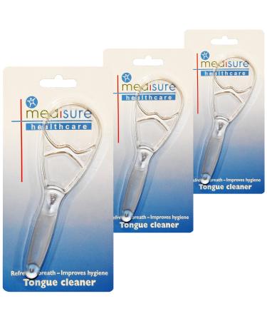Medisure Healthcare Tongue Cleaner Oral Care Oral Care 3 Pack