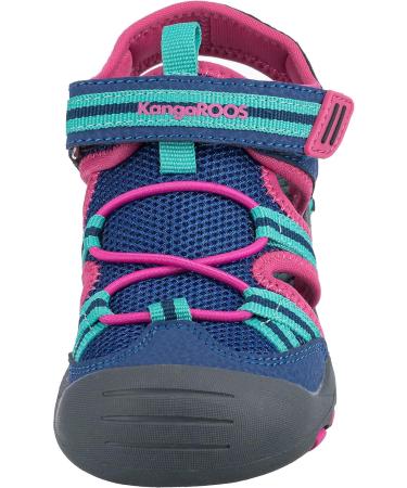 KangaROOS Unisex Kids K-Trek Trail Sandal - 37 EU Midnight Blue & Fandango Pink | International Shipping - Buy Online on GoSupps.com