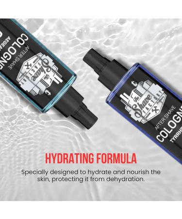 the shave factory After Shave Cologne Series (01 Pacific 250ml (8.45 fl. oz)) 01 Pacific 8.45 Fl Oz (Pack of 1) - Buy Online on GoSupps.com
