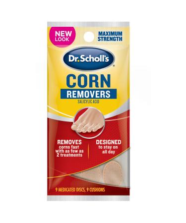 Dr. Scholls Corn Removers, 9 Count New Packaging