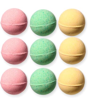 Puckator Butterfly Meadows Almond Oil Mini Bath Bombs Set of 9 - Buy Online on GoSupps.com