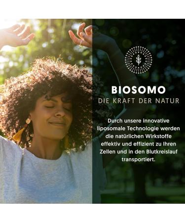 Biosomo Liposomal Curcumin - High Bioavailability Turmeric Extract with 95% Curcuminoids - Scientist-Developed 50ml - Buy Online on GoSupps.com