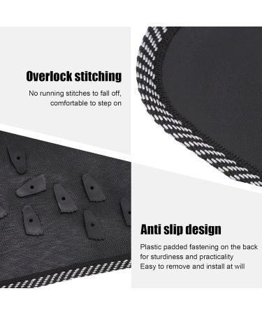 Circulatory-Promoting Footprint Mat | Foldable Acupuncture Design for All Ages | Synthetic Leather & PP (35x35cm) - Buy Online on GoSupps.com