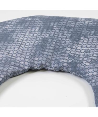 Cherry Stone Neck Pillow 30x33 Grey-Blue | Heat Pad for Neck Relief | Comfortable Neck Pillow | International Shipping Available - Buy Online on GoSupps.com