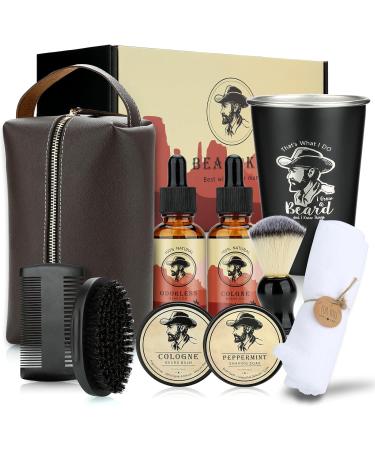 Premium Beard Care Kit for Men | Perfect Gifts for Dads Boyfriends & Brothers - Ideal for Father's Day Birthday Holidays & More - Buy Online on GoSupps.com