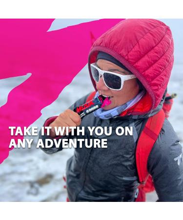 MOUK Energy Workout Gel - All Natural Dragon Fruit Flavor Vegan & Gluten Free 10 Pack | Easy Digestion Essential Electrolytes Chia Seeds - Buy Online on GoSupps.com