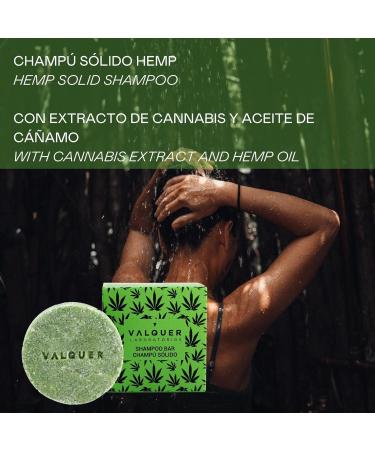  Valquer Laboratorios Valquer Laboratorios Exotic Solid Exotic Hemp Shampoo (Cannabis Extract and Hemp Oil) Soap Free Without Plastic Organic and Natural Shampoo 50G - Buy Online on GoSupps.com