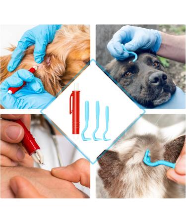 Buy Iokheira Tick Pliers for Dogs & Cats - 3 Set Tick Hooks & Tweezers for Children & Pets | Safe & Simple Tick Remover - Buy Online on GoSupps.com