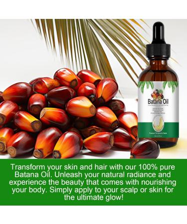 100% Pure Batana Oil for Hair Growth | Moisturizes Hair & Scalp | Raw Honduran Batana Oil | Premium Therapeutic Grade | 2 Fl. Oz - Shop Now - Buy Online on GoSupps.com