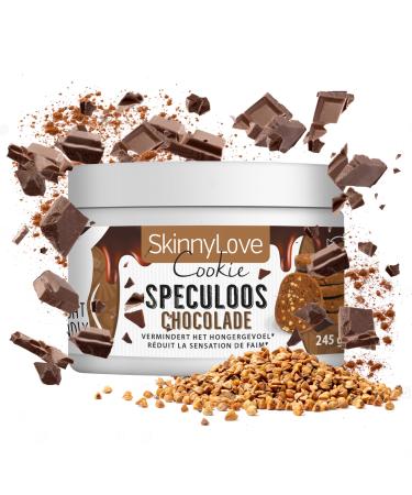 SkinnyLove SkinnyLove - Chocolate Speculoos appetite suppressant - Cinnamon and grilled buckwheat - 3 jars