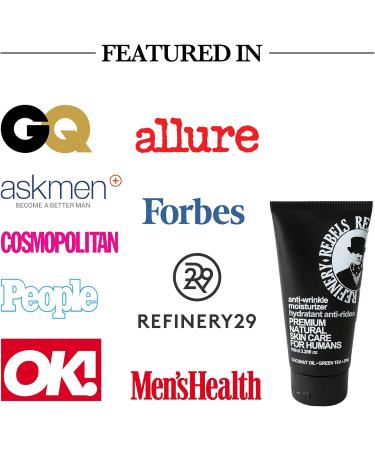 Rebels Refinery Anti-Wrinkle Men's Face Moisturizer Reduce Fine Lines & Wrinkles Shea Butter Vitamin E & Coconut Oil 3.8 Fl. Oz - International Shipping Available - Buy Online on GoSupps.com