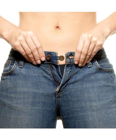 10PCS Button Extenders for Trousers - Waist Extenders for Men & Women | Jeans & Trouser Waistband Extender Set - Buy Online on GoSupps.com