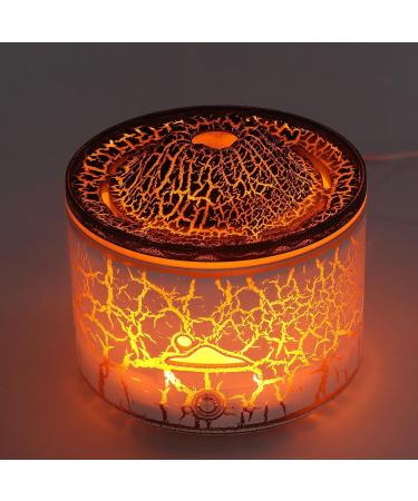 Buy Mini Volcano Essential Oil Diffuser 230ml - Lifelike Flame Effect Aromatherapy & Humidifier for Home & Office - Buy Online on GoSupps.com