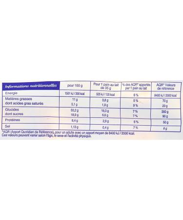 Brioche Pasquier Sourdough Milk Bread 10 x 35 g - Buy Online on GoSupps.com