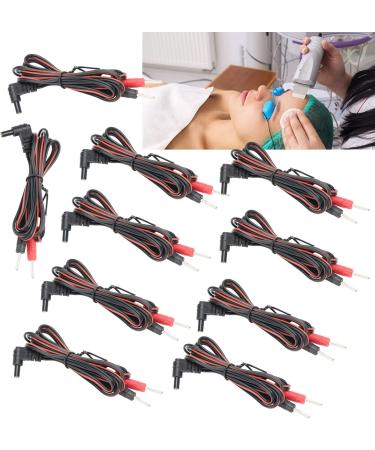 Pack of 10 Flexible 2mm TENS Cables - Premium Connection for TENS Devices | International Shipping - Buy Online on GoSupps.com