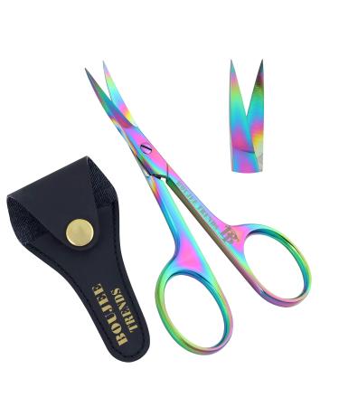 Nail Scissors, Eyebrow Eyelash Mustache Multi-Purpose Toenail Tiny Manicure Scissors For Man and Women