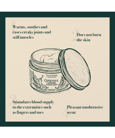Napiers Capsicum & Ginger Warming Cream - Joint and Muscle Gentle Warmer - 200ML (Pack of 2) 100 ml (Pack of 2) - Buy Online on GoSupps.com