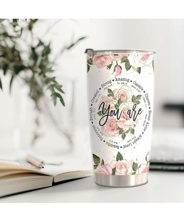 HOMISBES Christian Gifts for Women - Inspirational Religious Jesus Stainless Steel Tumbler 20oz - Buy Online on GoSupps.com