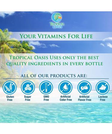 Mega Premium Liquid Multivitamin | Natural Immune Support Vitamin w/ 1333% Vitamin C 200% D3 Zinc + 20 Vitamins 70 Minerals & 21 Amino Acids | Sugar Free | Orange Flavor | 98% Absorption | 32 Serv 32 Fl Oz (Pack of 1) - Buy Online on GoSupps.com