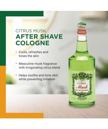 Clubman Pinaud Citrus Musk Eau De Cologne Invigorating Citrus and Musk Blend for Men 12.5 Fl Oz (Pack of 2) - Buy Online on GoSupps.com