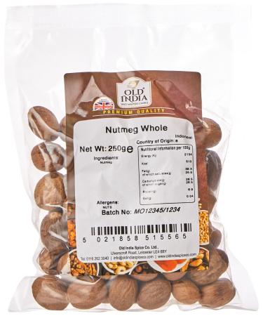 Old India Nutmeg Whole 250 g - Buy Online on GoSupps.com