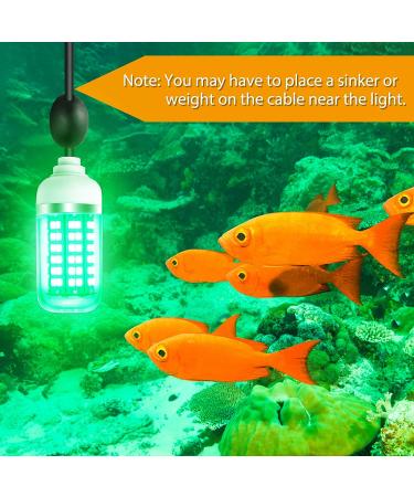 12V 10W/45W LED Submersible Fishing Light - Underwater Night Fishing Lamp for Crappie, Squid, Shrimp - Ideal Ice Fishing Light for Boat Dock - Attract More Fish in Freshwater & Saltwater - Buy Online on GoSupps.com