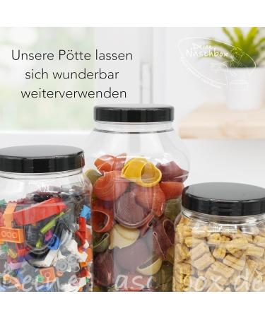 Your Naschbox | Sugar-Free Fruit Rubber Hearts | Personalizable 1kg XL Pack | Perfect Gift for All Occasions - Buy Online on GoSupps.com