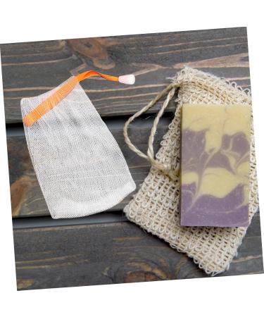 FOMIYES 20Pcs exfoliating soap bag nylon bar soap loofah pouch portable soap pouch 15.50X9.00X0.50CM As Shown - Buy Online on GoSupps.com