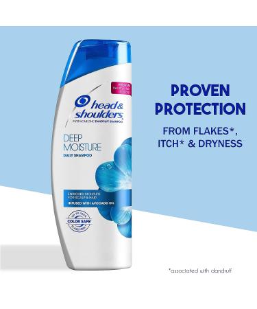 Head & Shoulders Deep Moisture Shampoo 12.8 fl oz - Pack of 1 - Buy Online on GoSupps.com