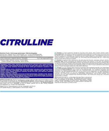 All-Nutrition Citrulline Malate 200g - Delicious Raspberry-Strawberry Flavored L-Citrulline for Enhanced Performance | International Shipping Available - Buy Online on GoSupps.com
