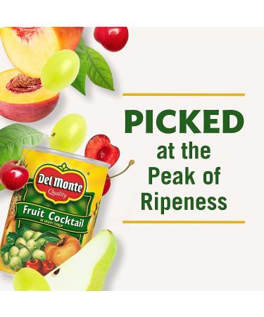 Del Monte Fruit Cocktail in Heavy Syrup  15.25 oz - Buy Online on GoSupps.com