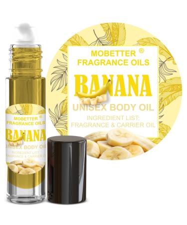 MOBETTER FRAGRANCE OILS Banana Fragrance Body Oil for Unisex