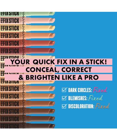 NYX Correcting Concealer Stick Sienna 14 - Covers Blemishes & Dark Spots - 12H Wear Vegan Formula - Pro Fix Stick - Buy Online on GoSupps.com