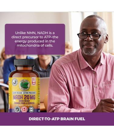 Pure Labs Vitamins NADH Uniquitol Vitamins 60 CT - Buy Online on GoSupps.com