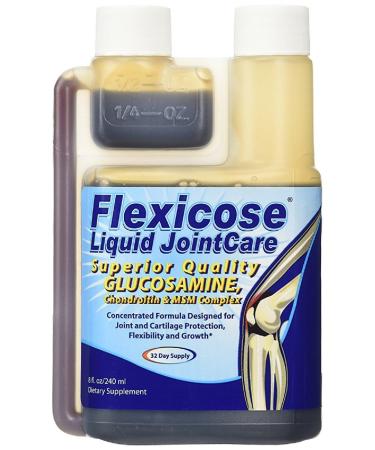 Flexicose Liquid JointCare - Joint Health Cartilage Protection Flexibility & Growth (8 oz.)